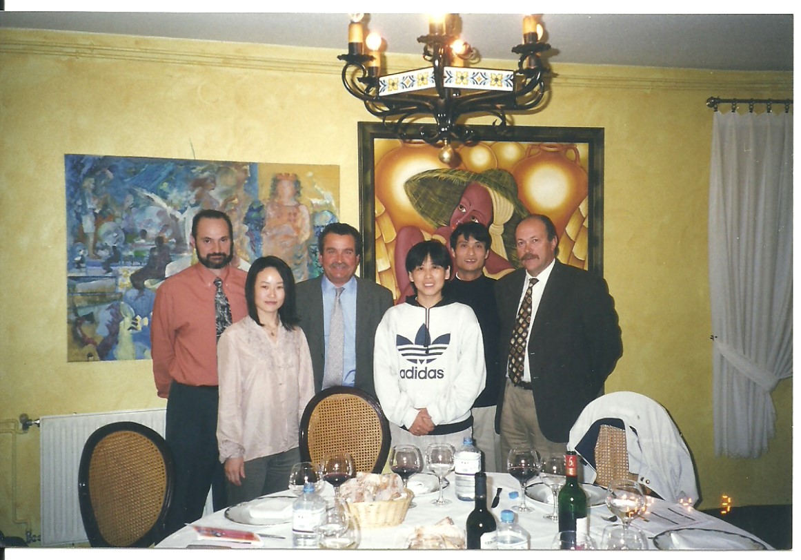 El Concejal de Deportes de Ourense, Jorge Gomez Barril, recibió a la delegación china de Wushu